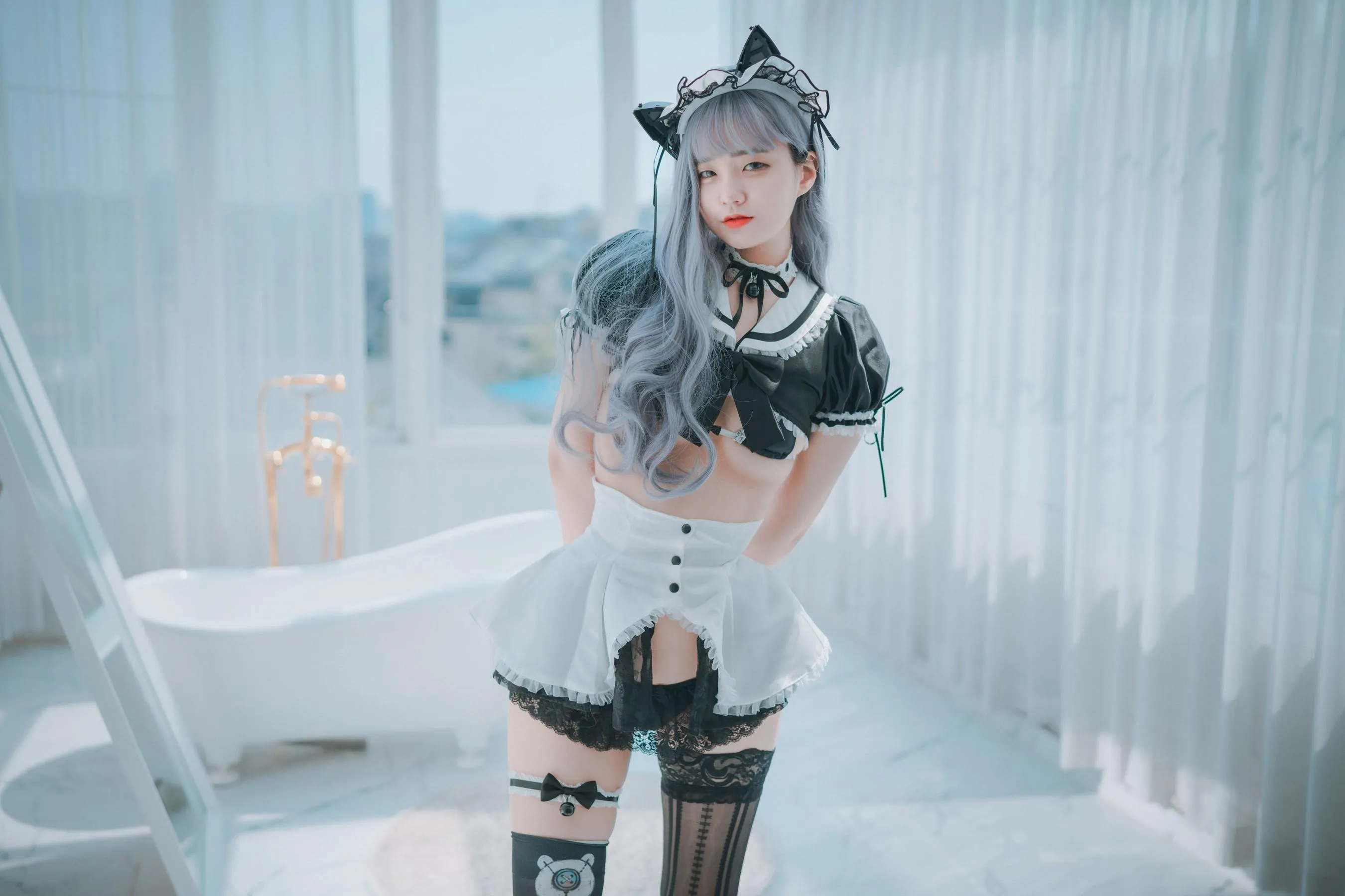 Jenny 정제니 – NO.29 Maid Mansion Nº2 [202P]插图9